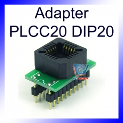 Adapter PLCC20 to DIP20 uniwersalny