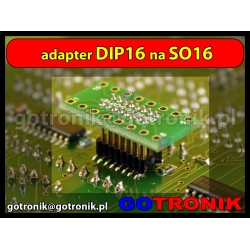 Adapter DIP16 na SO16