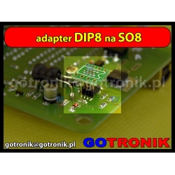 Adapter DIP8 na SO8