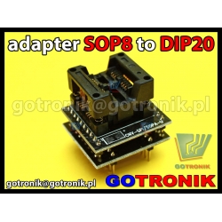 Adapter SOP8 200mils to DIP20