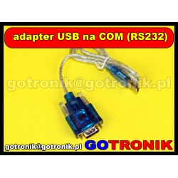 Adapter USB na COM (RS232) / 1 metr