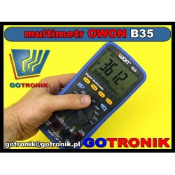 Multimetr uniwersalny B35 OWON + Bluetooth