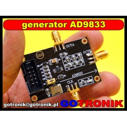 Moduł generatora sygnałowego AD9833 DDS