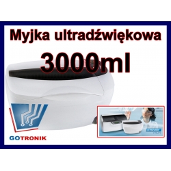 Myjka ultradźwiękowa CD-4830 3000ml + płyn 500ml