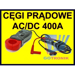 Przystawka cęgowa CP-11 CEM do 400A AC/DC