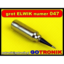 Grot ELWIK GD-1 numer 47 stożek 0,4mm