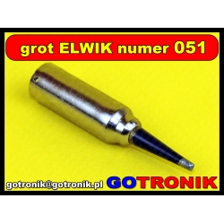 Grot ELWIK GD-2 numer 51 płaski 1,6mm