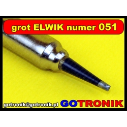 Grot ELWIK GD-2 numer 51 płaski 1,6mm