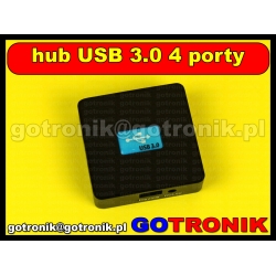 Hub USB 3.0 / 4 porty / HIGH SPEED