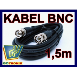 Kabel BNC - BNC 1,5m 75Ω
