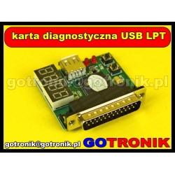 Karta diagnostyczna / USB / LPT