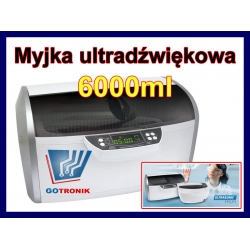 Myjka ultradźwiękowa CD-4860 6000ml + płyn 500ml