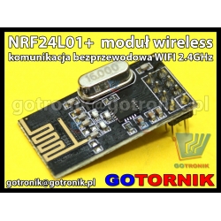 nRF24L01+  moduł wireless do komunikacji bezprzewodowej 2.4GHz WiFi
