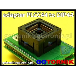 Adapter PLCC44 to DIP44 z podstawką YAMAICHI