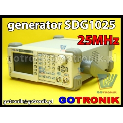 Generator funkcyjny DDS SDG1025 Siglent 25MHz