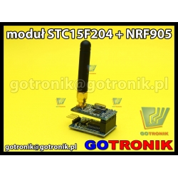 STC15F204 + NRF905 bezprzewodowy port szeregowy moduł