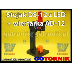 Stojak DS-012 LED + wiertarka AD-12