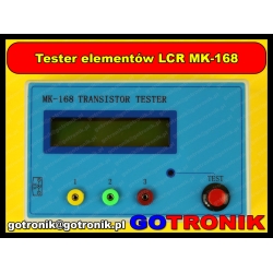 Miernik elementów elektronicznych LCR MK-168