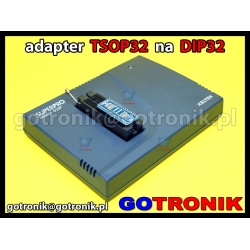Adapter TSOP32 na DIP32 - wersja do lutowania