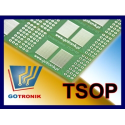 Uniwersalna płytka drukowana TSOP-48 TSOP48 raster 0.5mm