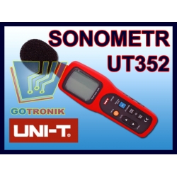 Sonometr miernik poziomu głośności UT352 UT-352