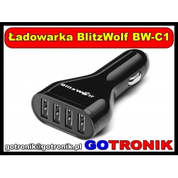 Ładowarka samochodowa BlitzWolf BW-C1