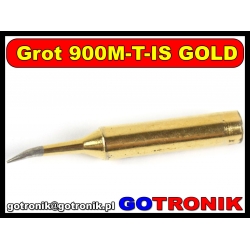 Grot 900M-T-IS GOLD do stacji lutowniczych produkcji Zhaoxin/ Aoyue / PT / WEP / Yihua /