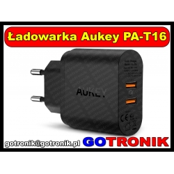 Ładowarka sieciowa AUKEY PA-T16 Quick Charge 3.0