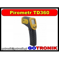 Pirometr - miernik temperatury TD360