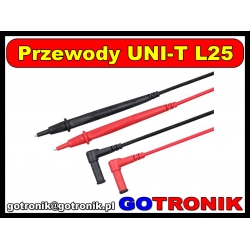 Przewody UNI-T UT-L25 do UT132 UT139 UT213 UT216