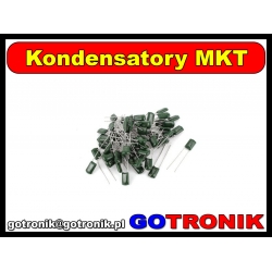 Zestaw kondensatorów MKT 220 sztuk
