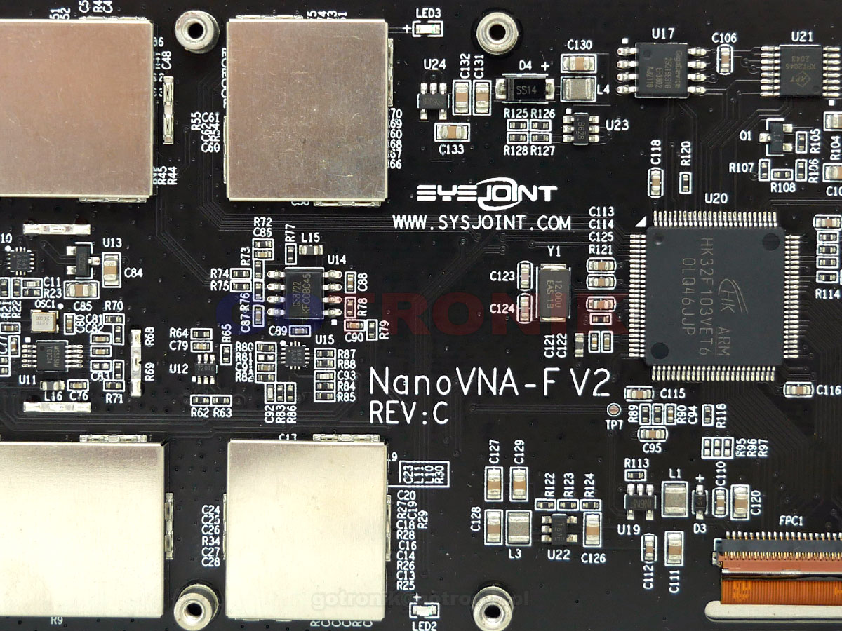 NanoVNA-F V2 analizator sieci wektorowej 50kHz - 3GHz S-A-A-2 NanoVNA V2