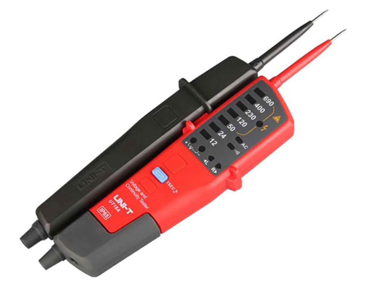 UT18A wskaźnik napięcia 12-690V AC/DC detektor próbnik miernik multimetr