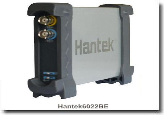 Hantek6022BE oscyloskop cyfrowy 2x20MHz przystawka oscyloskopowa