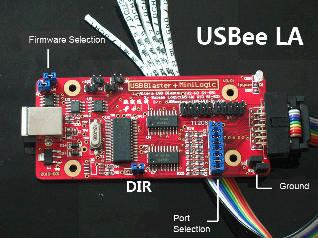 USBee Logical Analyzer Compatible Mode: