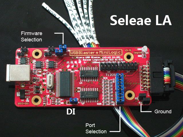 Seleae Logical Analyzer Compatible Mode: