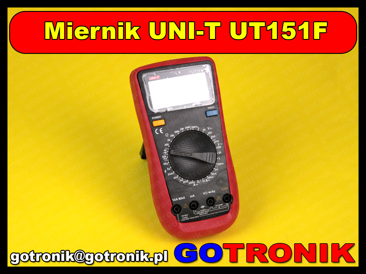 Miernik multimetr cyfrowy UT151F UT-151F