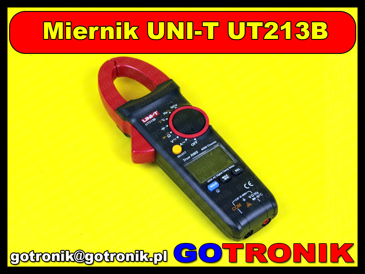 Miernik multimetr cęgowy UT213B UT-213B