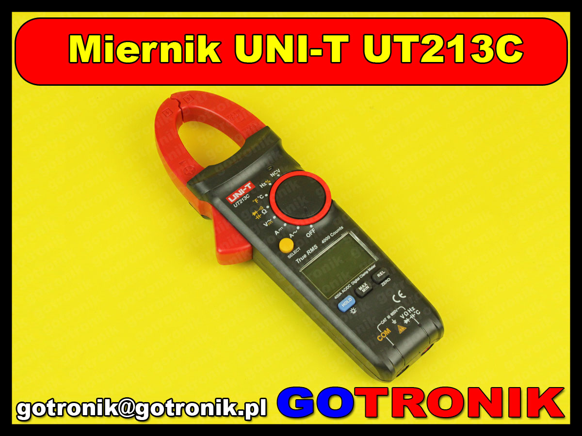 Miernik multimetr cęgowy UT213C UT-213C