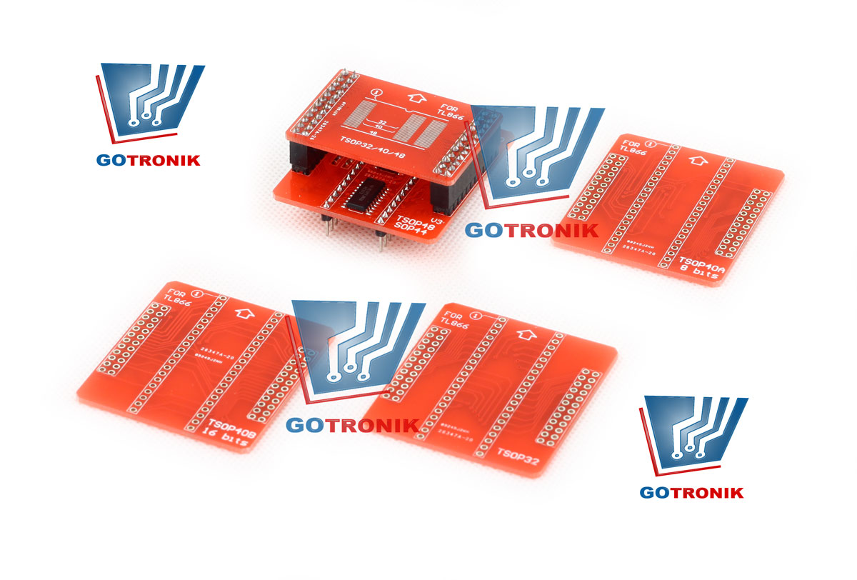 SN:001 Adapter TSOP32/40/48 do programatora TL866A TL866CS