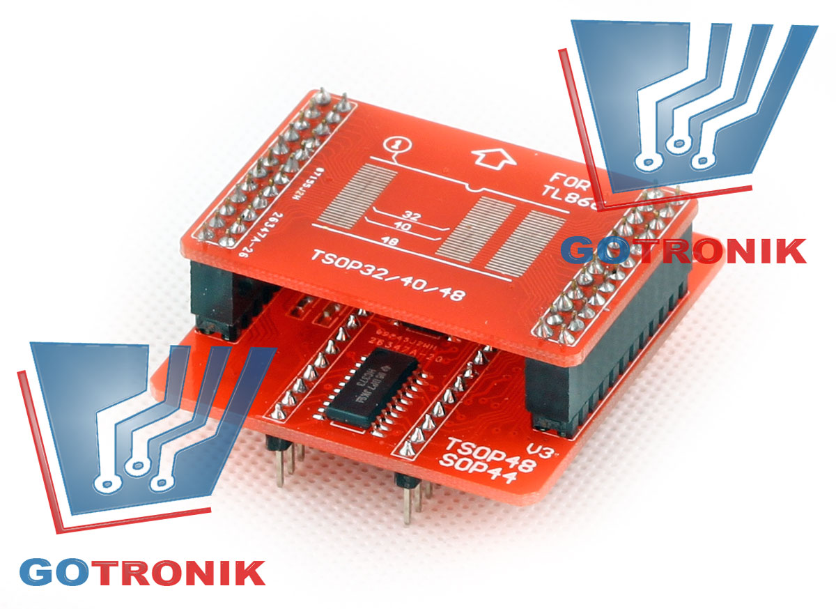 SN:001 Adapter TSOP32/40/48 do programatora TL866A TL866CS