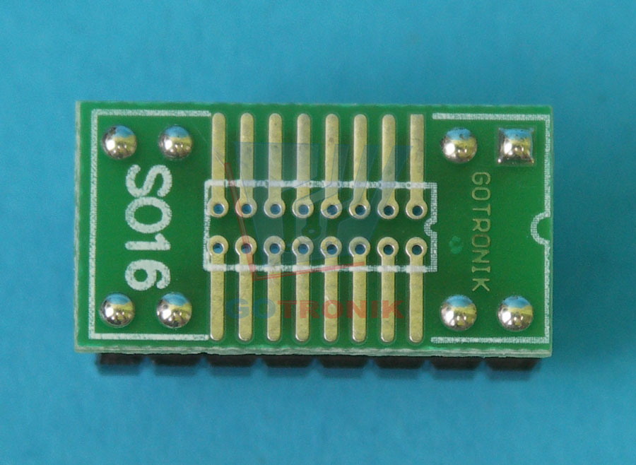 Uniwersalny adapter SO16 na DIP16