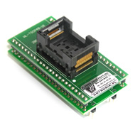 Adapter TSOP48 na DIP48 z podstawką testową ZIF