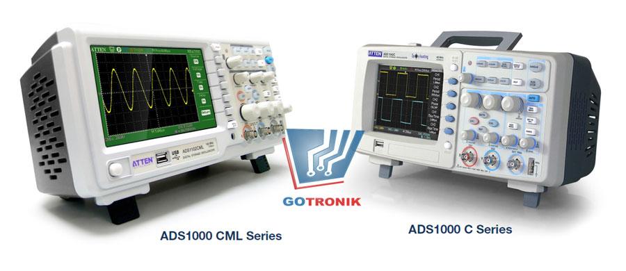 Oscyloskopy cyfrowe ADS1000CML produkcji Atten