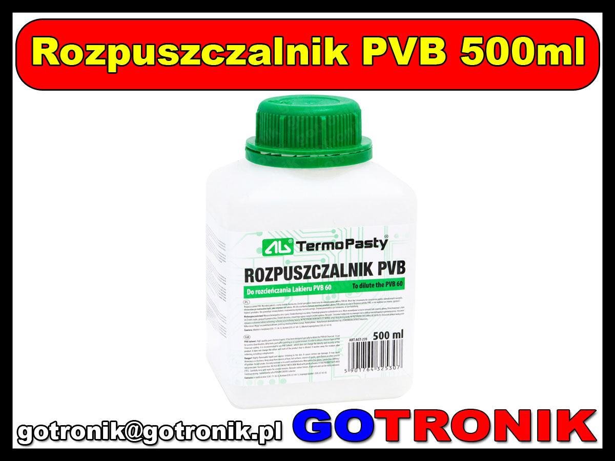 Rozpuszczalnik PVB 500ml AGT-239