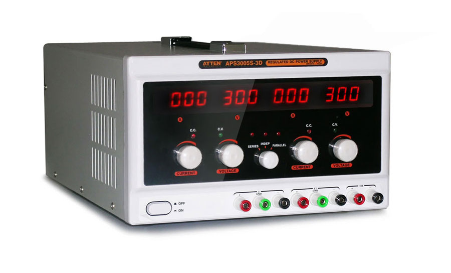 Zasilacz laboratoryjny APS3005S-3D produkcji ATTEN Instrument