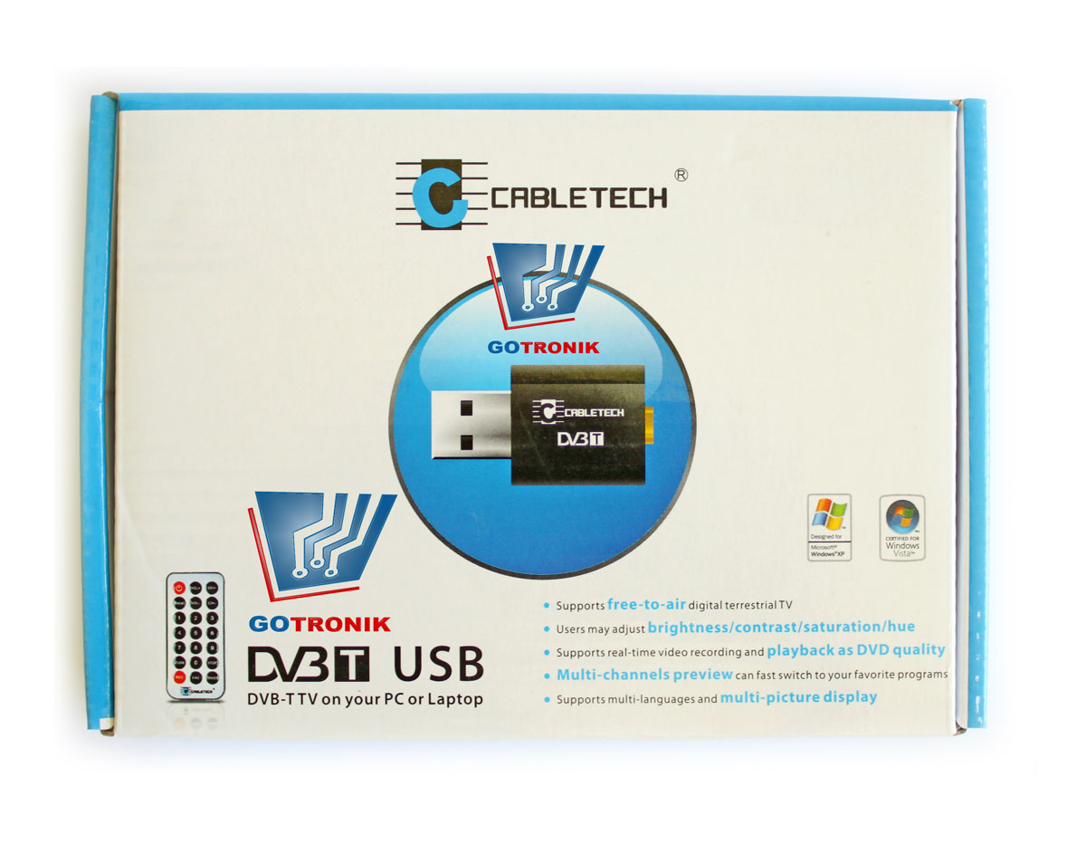 Tuner micro do telewizji DVB-T do komputerów produkcji CABLETECH