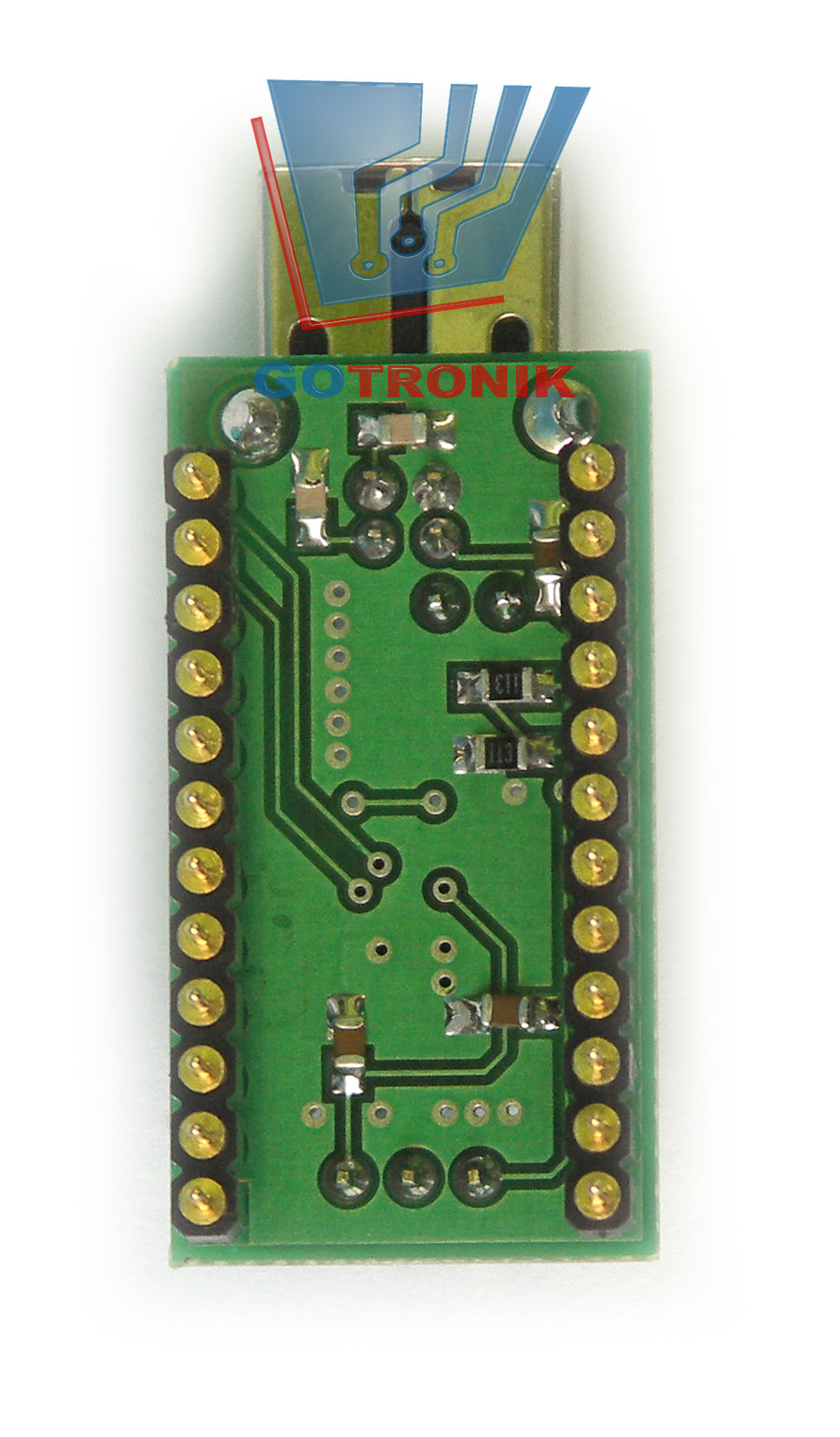Konwerter USB-RS oparty na układzie FT232RL