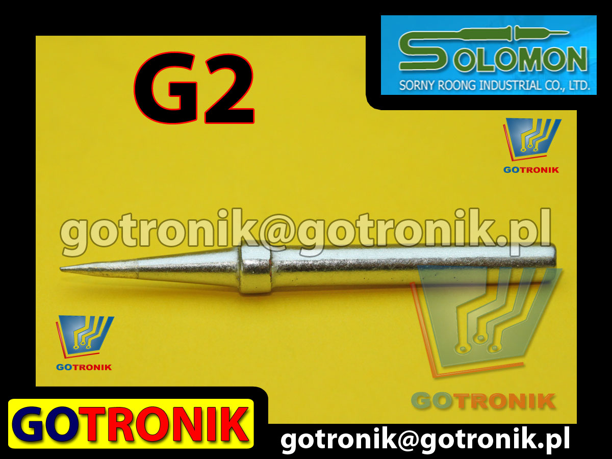 G2 grot do lutownic SR-965 SR965 produkcji SOLOMON