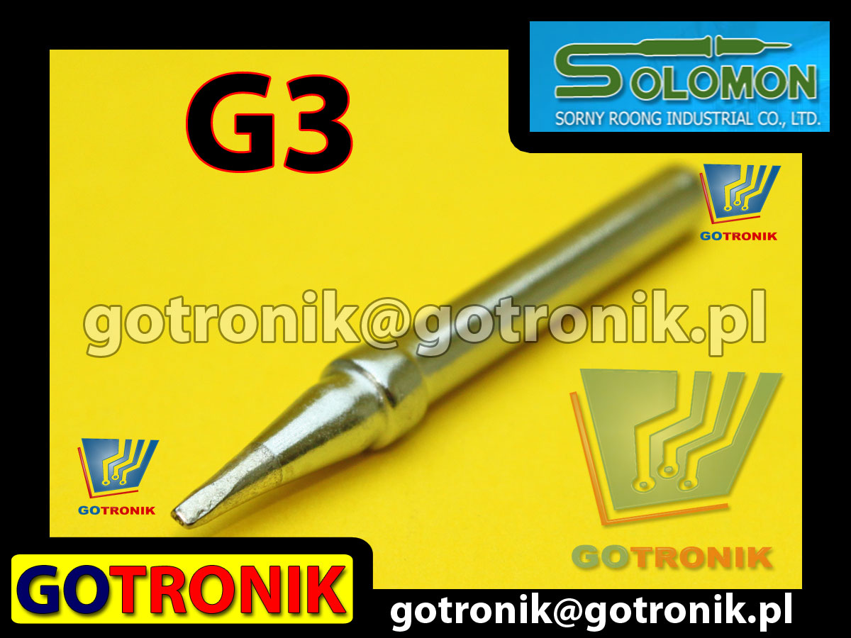 G3 grot do lutownic SR-965 SR965 produkcji SOLOMON